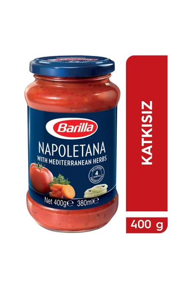 Barilla Napoletana Katkısız Makarna Sosu 400 gr