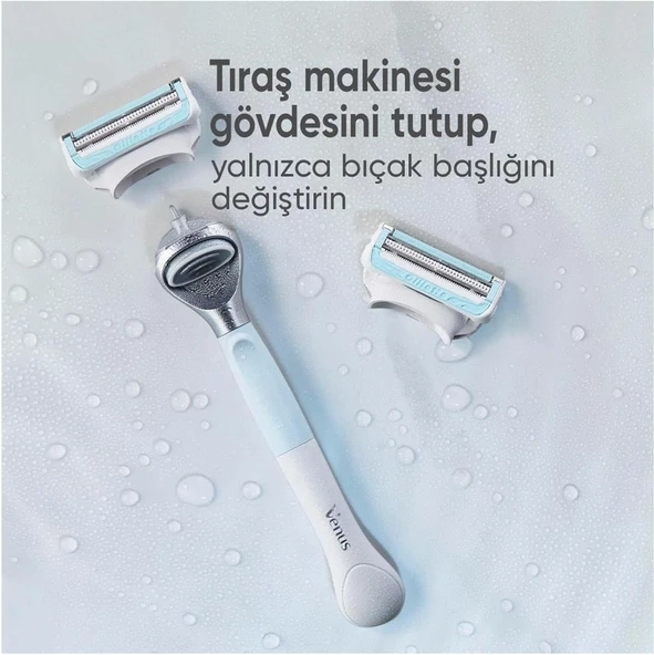 Gillette Venus Bikini Bölgesi Tıraş Makinesi ve 1 Adet Yedek Başlık - Resim 5