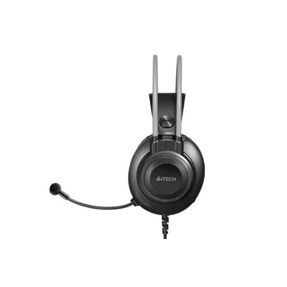 A4 Tech FH-200U Kablolu Mikrofonlu Kulaklık, Usb, Gri - 3