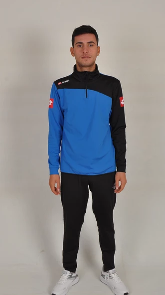 Lotto Solista II Hz PL  Mavi Jonior Eşofman Takımı R2237 - Resim 2