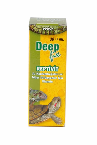 Deep Reptivit Kaplumbağa Vitamini 30 ml