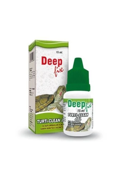 Deep Fix Turti Clean Jel (Kaplumbağa Bakım Jeli ) 15 Ml.