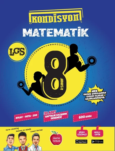 Newton Yayınları 8. Sınıf Kondisyon Matematik Deneme