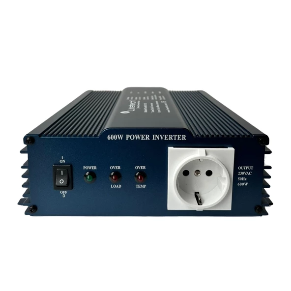 Linetech 12V 600W Tam Sinüs Inverter - 9
