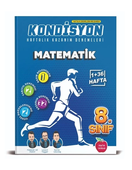 Newton Yayınları 8. Sınıf Kondisyon Matematik Deneme