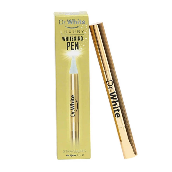 Dr. White Luxury Whitening Pen Strawberry Diş Beyazlatma Kalemi 2 ml