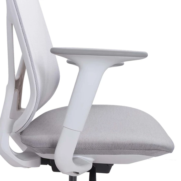 xDrive XD-1004-Fileli Başlıklı Çalışma Koltuğu Gri - 9