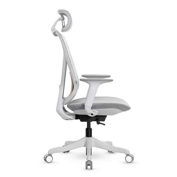 xDrive XD-1004-Fileli Başlıklı Çalışma Koltuğu Gri - 3