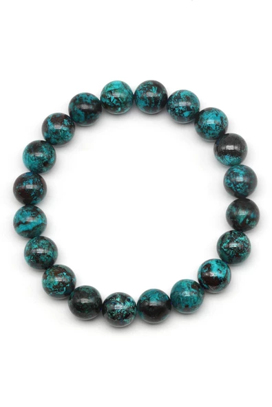 Kizokol Doğal Taş Bileklik 10 mm Küre Kesim - Resim 2