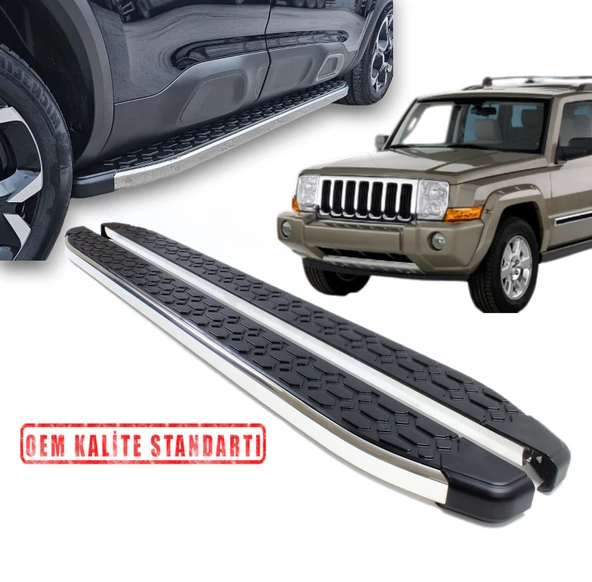 COMMANDER 2006 2007 2008 2009 2010 ARACA ÖZEL BLACKLİNE YAN BASAMAK ürün görseli 1