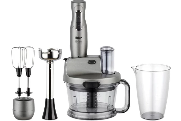 Fakir Mr.Chef Quadro1000 W Blender Seti Silver Stone