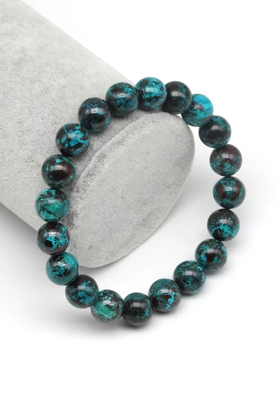 Kizokol Doğal Taş Bileklik 10 mm Küre Kesim ürün görseli