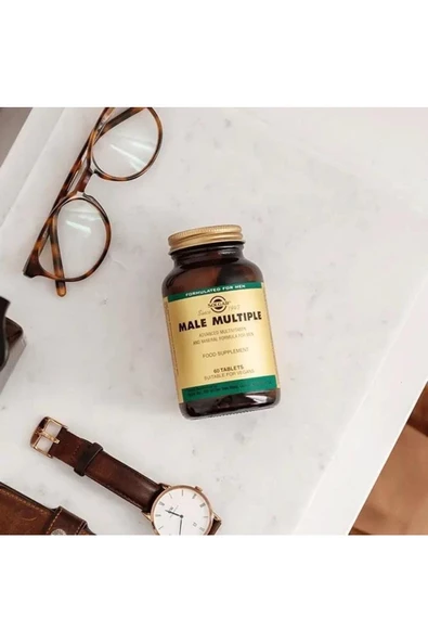 Solgar Male Multiple 60 Tablet Female Multiple 60 Tablet E-vital - Resim 3