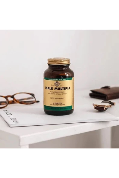 Solgar Male Multiple 60 Tablet Female Multiple 60 Tablet E-vital - Resim 2
