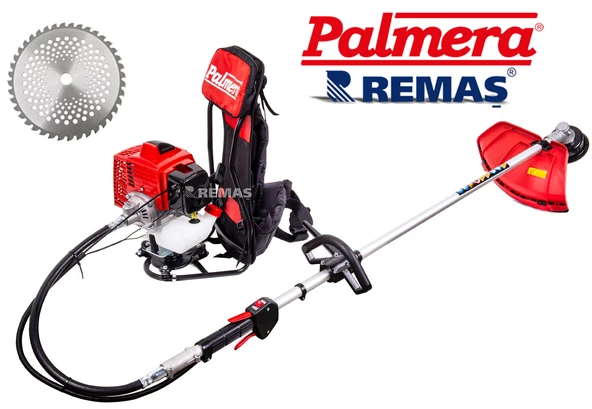 Palmera BG63 Benzinli Motorlu 3.1 HP Sırt Tırpan Ot Çalı Tırpanı