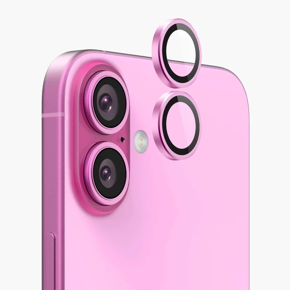Joyroom İphone 16 Ve 16 Plus Uyumlu Sapphire Lens Koruyucu - Resim 4