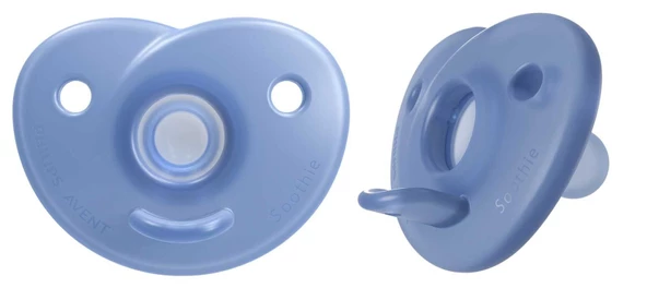 Philips Avent Soothie Ortodontik Saklama Kutulu 2li Emzik 0-6 Ay - Erkek - 2