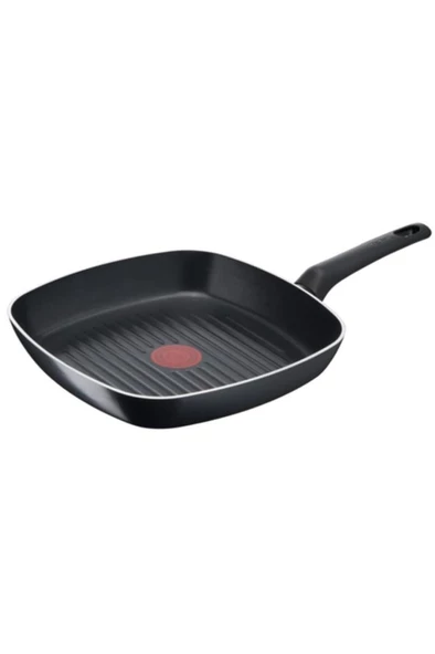 Tefal Titanyum 1X SimpleCook Difüzyon Tabanlı Kare 26 cm Izgara Tavası