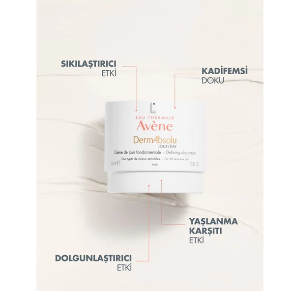 Avene DermAbsolu Canlandırıcı ve Sıkılaştırıcı Gündüz Kremi 40 ml - 4