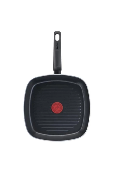 Tefal Titanyum 1X SimpleCook Difüzyon Tabanlı Kare 26 cm Izgara Tavası - 2