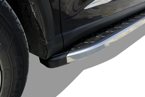 MG ZS 2021 2022 2023 2024 2025 ARACA ÖZEL BLACKLİNE YAN BASAMAKLIK - Resim 3