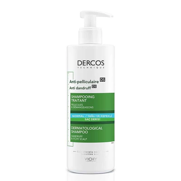 Vichy Dercos Anti Dandruff Kepek Karşıtı Şampuan 390 ml - Normal ve Yağlı Saçlar