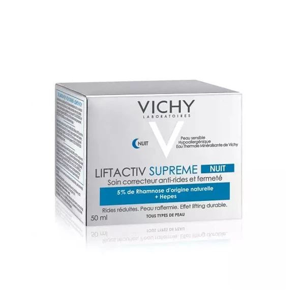 Vichy Liftactiv Supreme Night Kırışıklık Karşıtı Gece Bakım Kremi 50ml