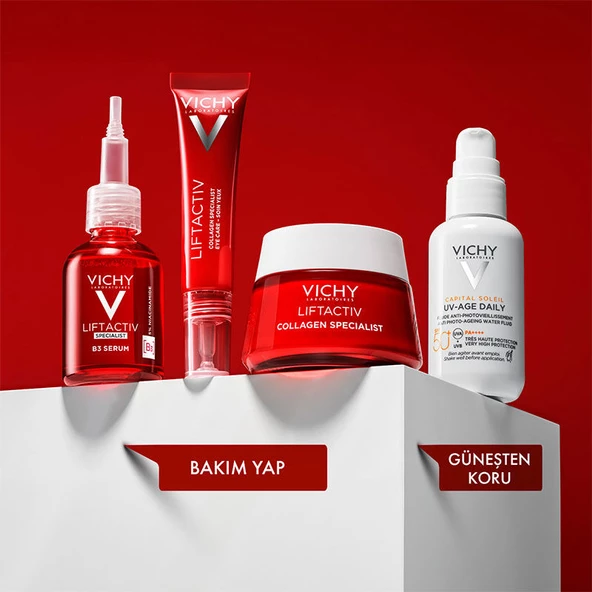 Vichy Liftactiv Collagen Specialist Yaşlanma Belirtilerine Karşı Göz Bakım Kremi 15 ml - 4