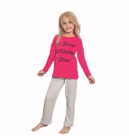 Donex Kız Çocuk Uzun Kollu Pijama Takımı 525 ürün görseli