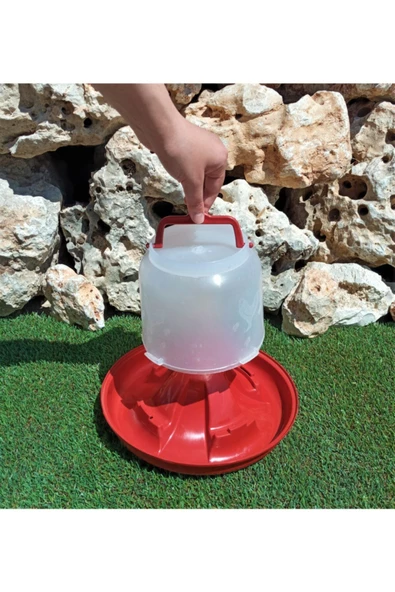 2 Li Set 2 Lt Suluk 2 Kg Yemlik Tavuk Yemliği Tavuk Suluğu Civciv Yemliği Civciv Suluğu - 3