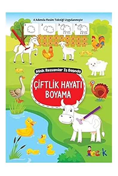 Minik Ressamlar İş Başında Çiftlik Hayatı