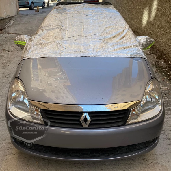 Her Araca Uygun Ön ve Yan Cam Brandası Aynalara Geçme Çadır Araç Camı Buzlanma Önleyici Ve Koruyucu Branda Cam Üstü Kar Örtüsü Buz Brandası Güneş Önleyici Su Geçirmez - 9