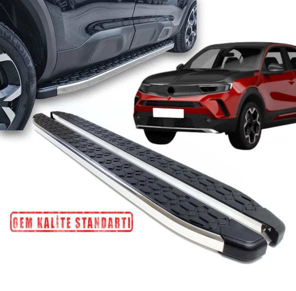 MOKKA 2020 2021 2022 2023 2024 2025 ARACA ÖZEL BLACKLİNE YAN BASAMAKLIK ürün görseli 1