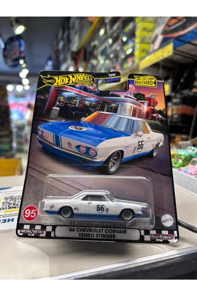 Hot Wheels Boulevard Premium 66 Chevrolet Corvair Venko Stinger GJT68 HRT69