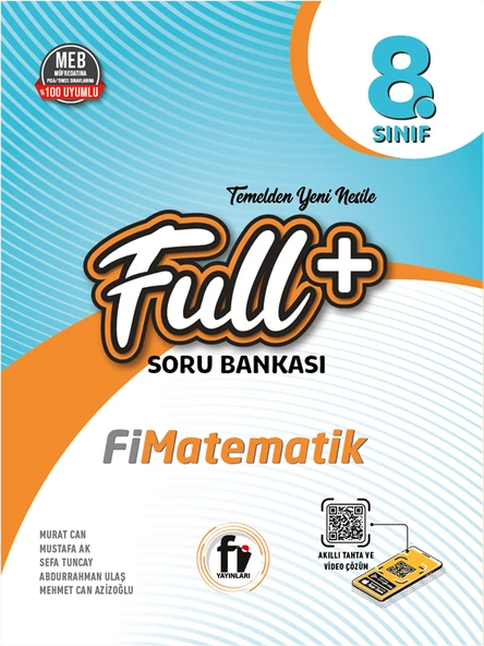 Fi Yayınları 8.Sınıf Matematik Full Soru Bankası - 2