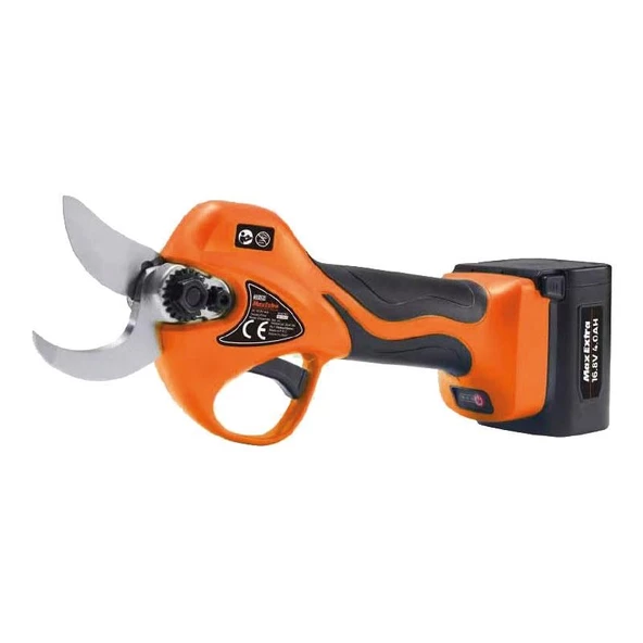 Max Extra MX8035 16.8V 4Ah 2 Akü ve Takım Yedek Bıçaklı Akülü Budama Makası