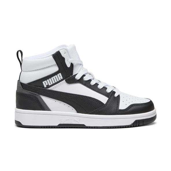 Puma 393831 Rebound V6 Mid Jr Spor Ayakkabı Beyaz