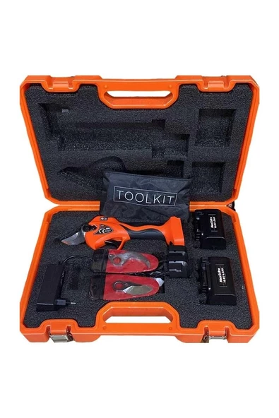 Max Extra MX8035 16.8V 4Ah 2 Akü ve Takım Yedek Bıçaklı Akülü Budama Makası - 2