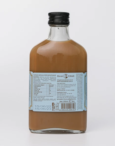 Hasan Efendi Soğuk Kahve Cold Brew - Vanilla - 2