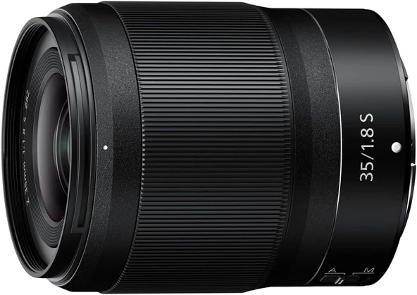 NIKON NIKKOR Z 35mm f/1.8 S - Nikon Z Aynasız Fotoğraf Makineleri için Geniş Açı Hızlı Prime, Full Frame Lens