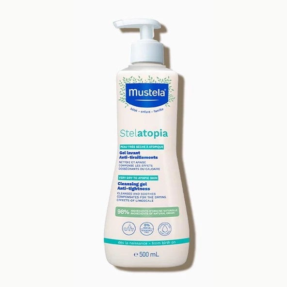 Mustela Stelatopia Gel Lavant 500 Ml - SKT:06/2026