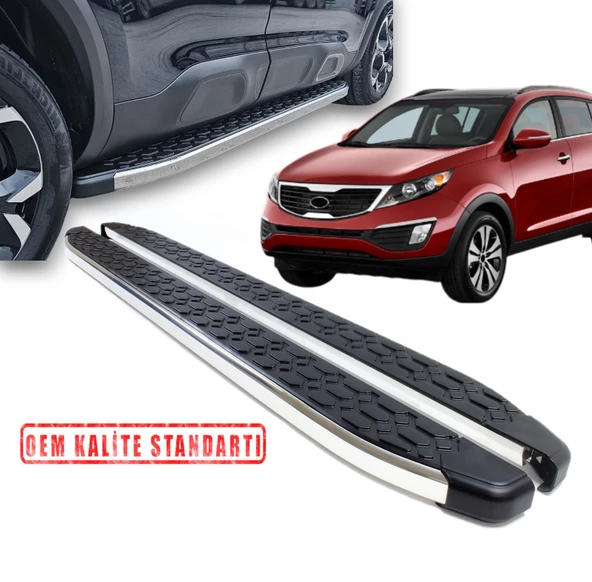 SPORTAGE 2010 2011 2012 2013 2014 2015 ARACA ÖZEL BLACKLİNE YAN BASAMAK ürün görseli 1