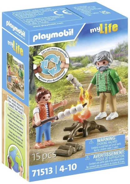 Playmobil  Marshmallowlu Kamp Ateşi 71513