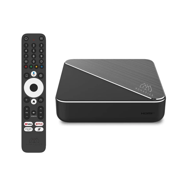 Homatics Box R 4K Plus Black Orjinal Lisanslı Android Tv Box