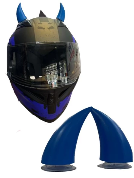 KASK BOYNUZU BÜYÜK BOY MAVİ MODEL-5