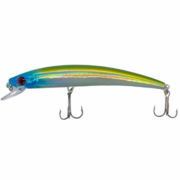 Powerex Crystal Minnow 120 mm. 15,5 gram Rapala 0 - 1,5 m. Floating Suni Yem 6482