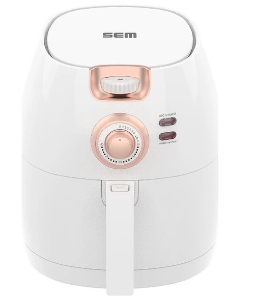 Sem Aircook SC300 5 lt Yağsız Beyaz Fritöz