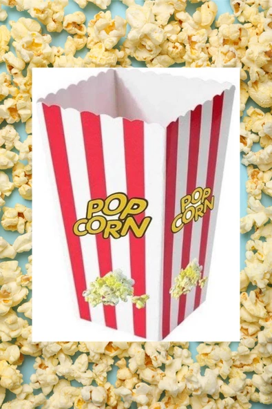 Pop Corn Kutusu 50 Adet