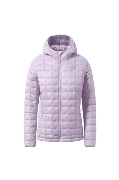 The North Face Thermoball Eco Hoodie 2.0 Kadın Mor Kapüşonlu Mont ürün görseli