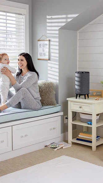 MyAir Hub (Siyah) Hub HEPA ve Karbon Filtreli Hava Temizleyici - Resim 4